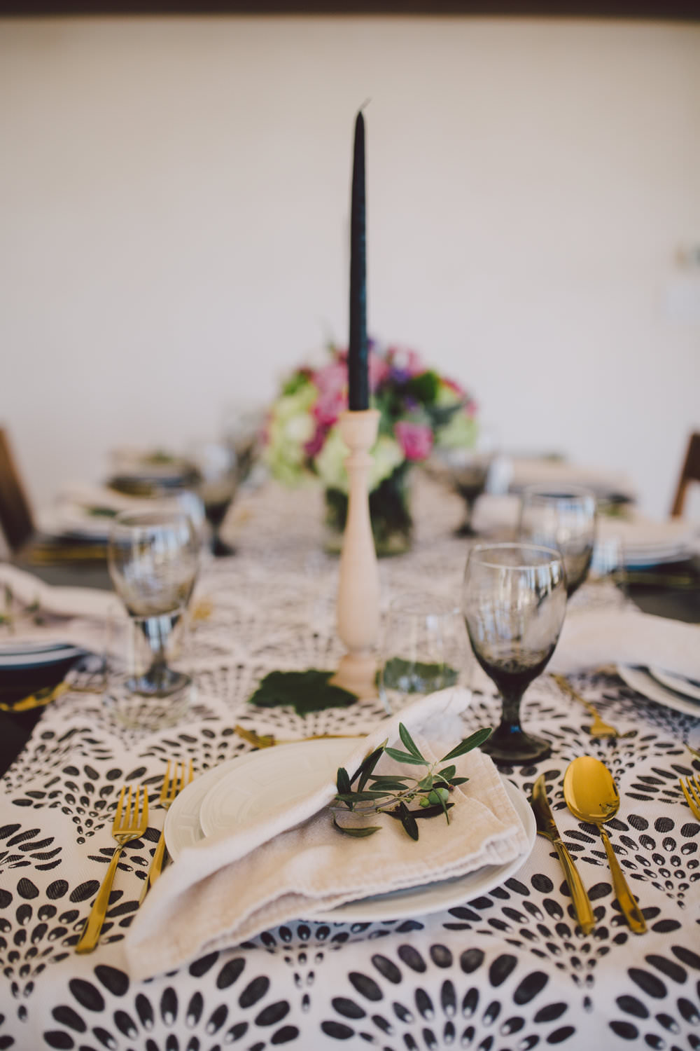 california elopement dinner party intimate wedding